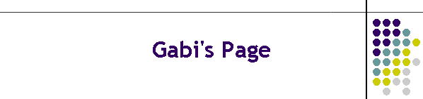 Gabi's Page