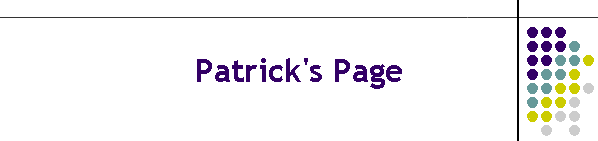 Patrick's Page