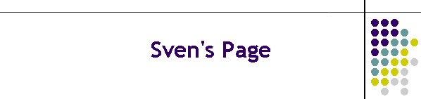 Sven's Page